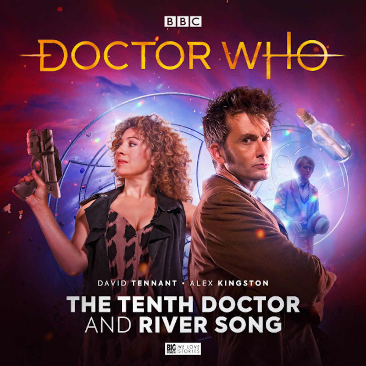 The Tenth Doctor and River Song 