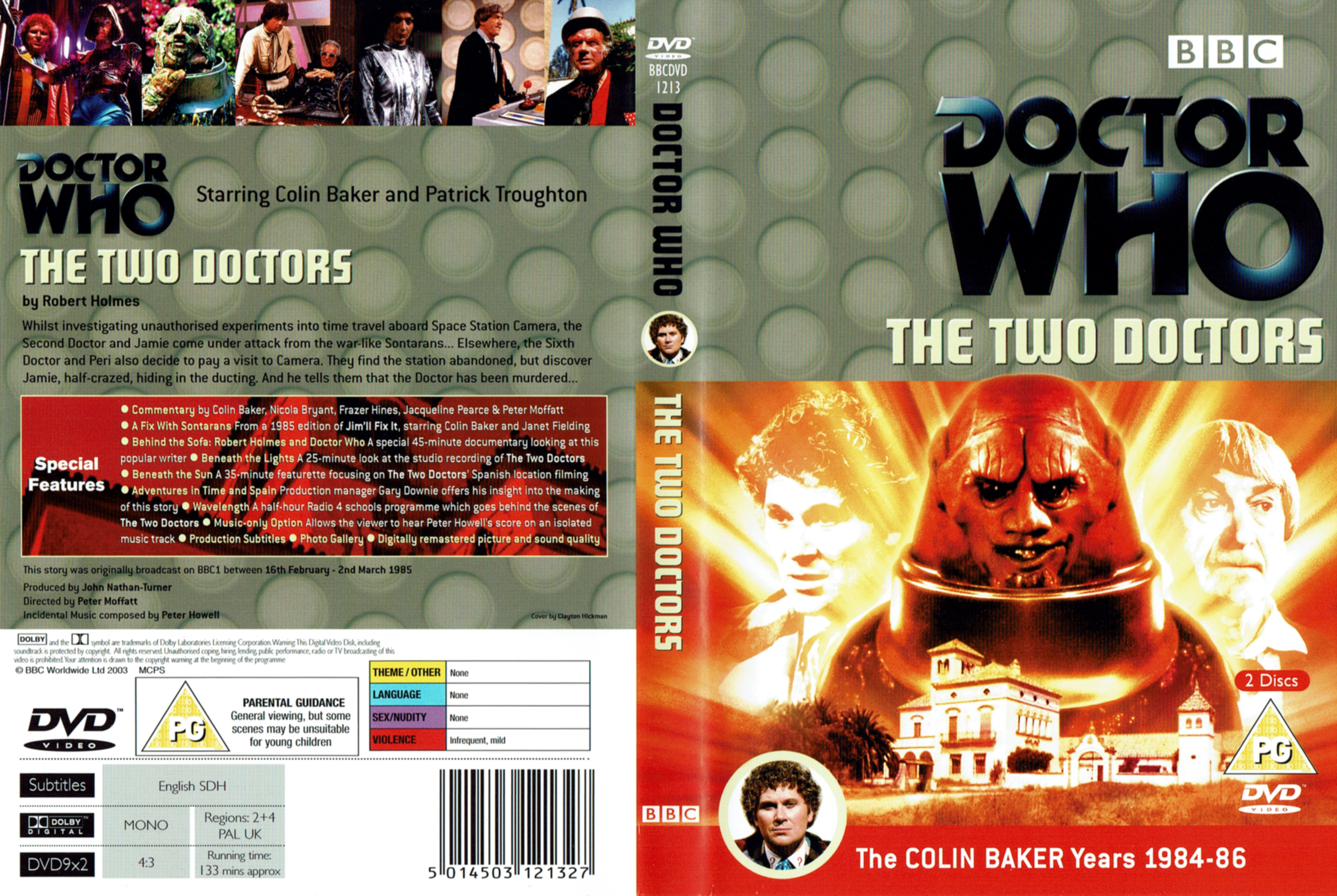 The Two Doctors DVD