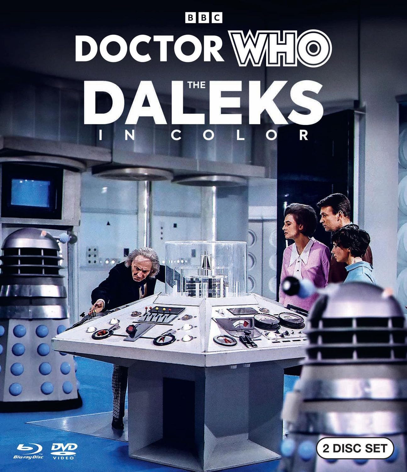 Doctor Who The Daleks in Colour BluRay
