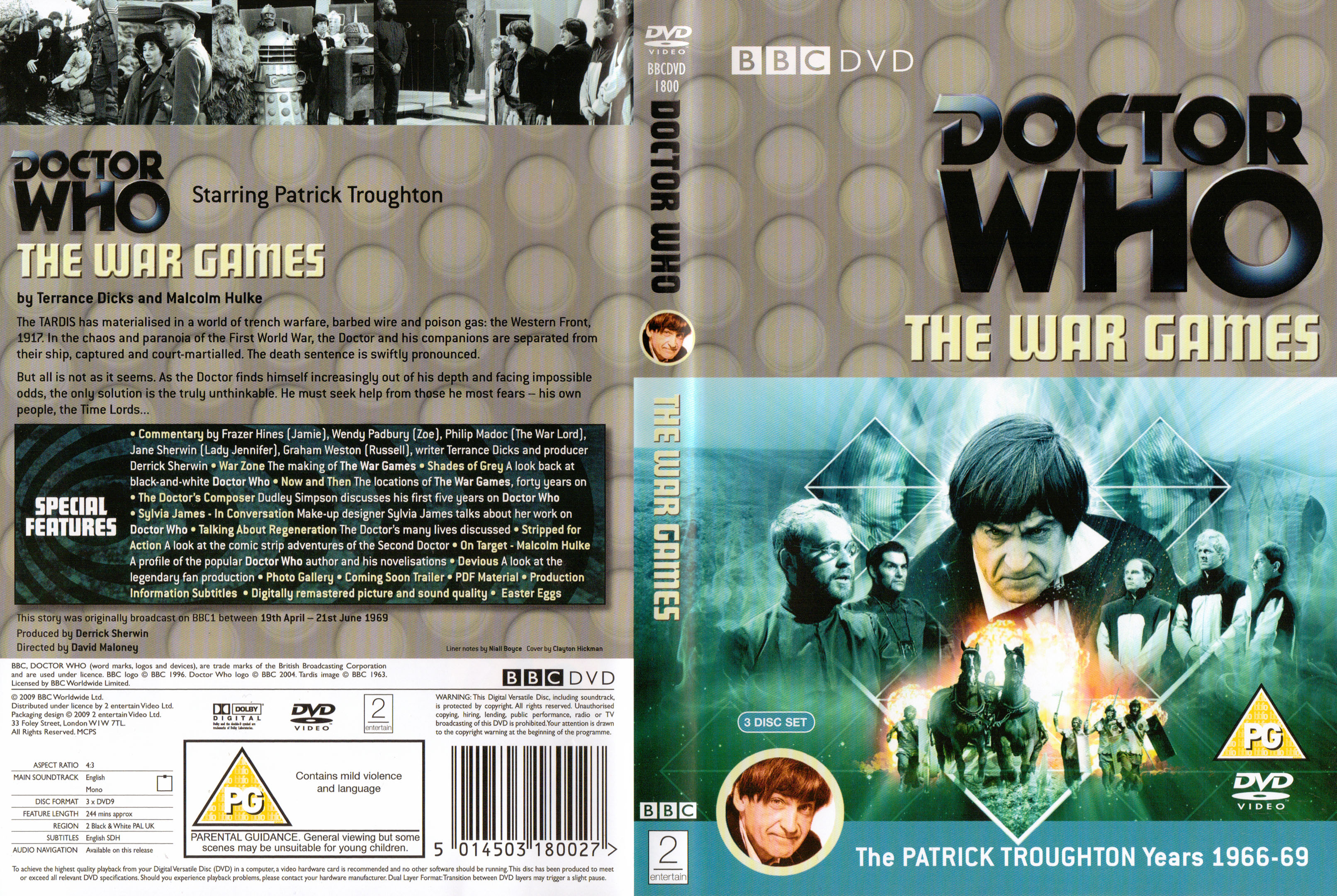 The War Games DVD Doctor Who World
