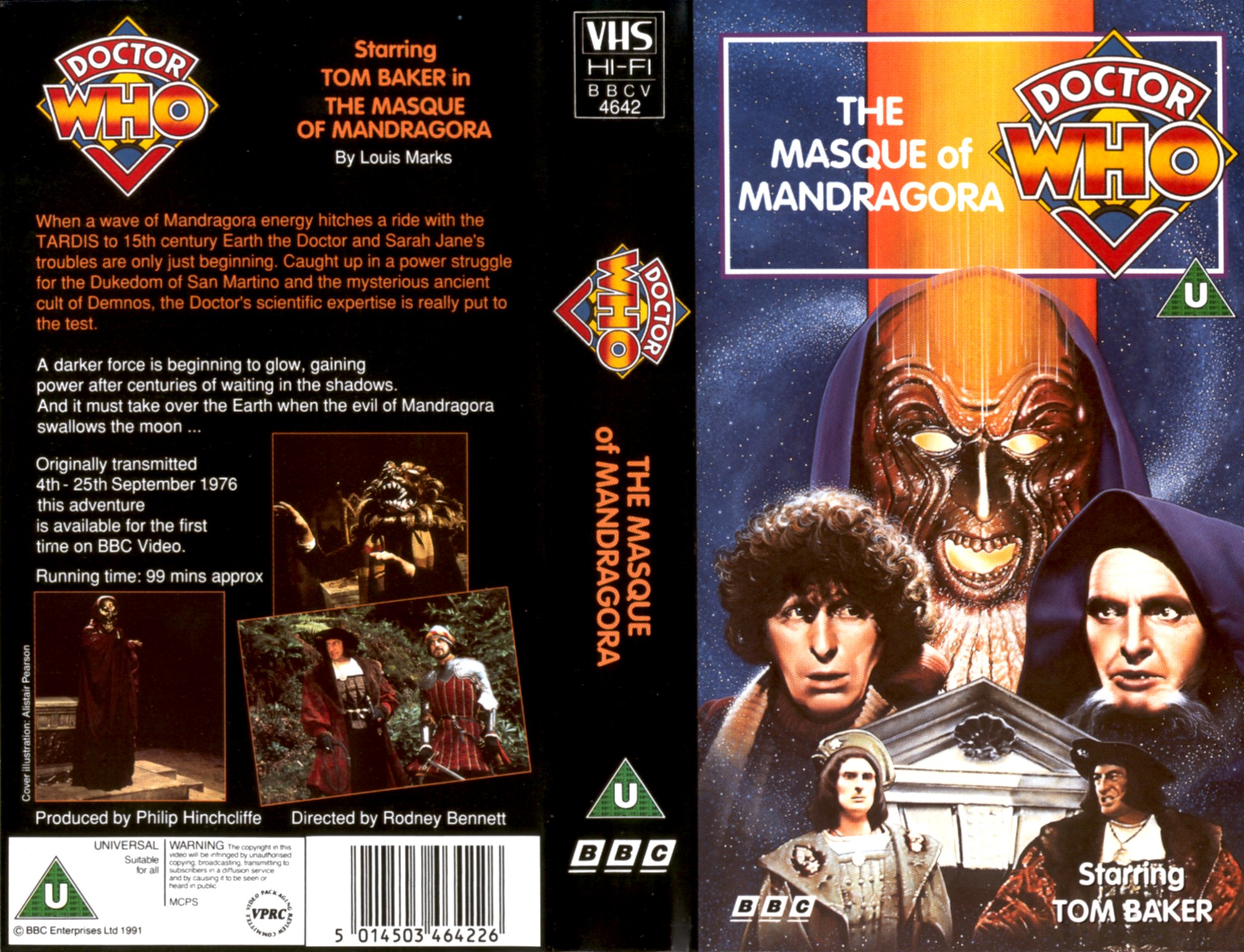 The Masque of Mandragora VHS