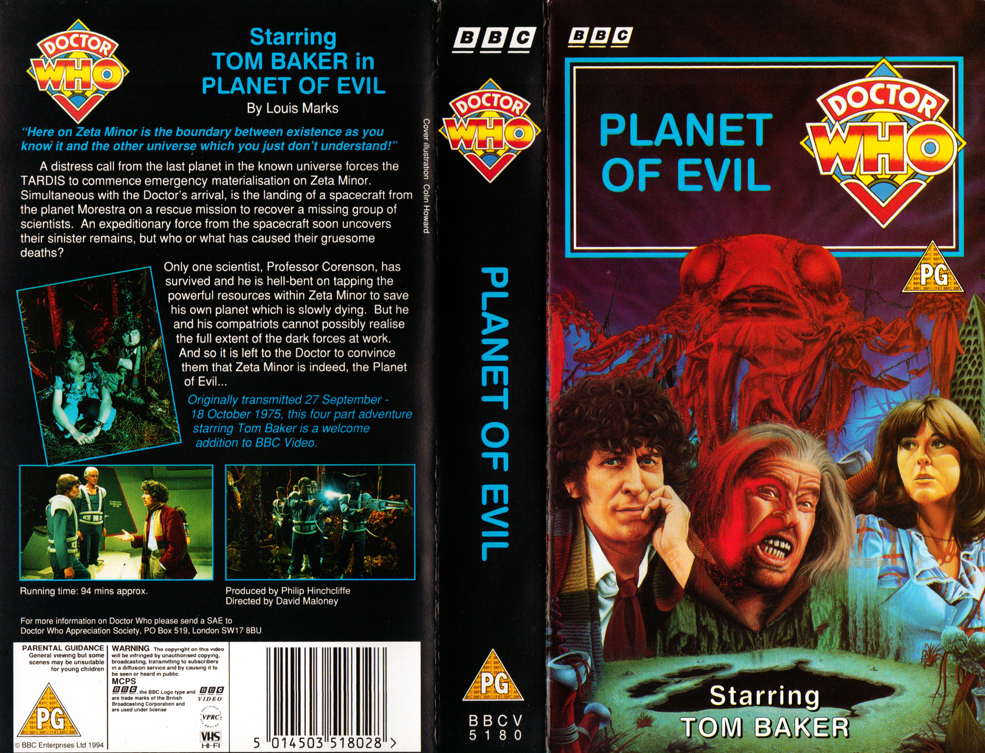 Planet of Evil VHS